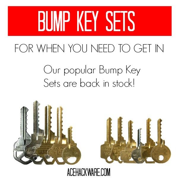 How to make a bump key